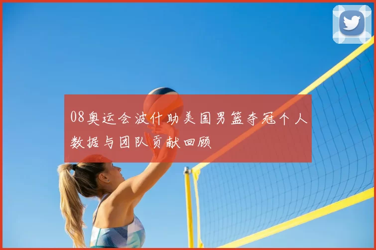 08奥运会波什助美国男篮夺冠个人数据与团队贡献回顾